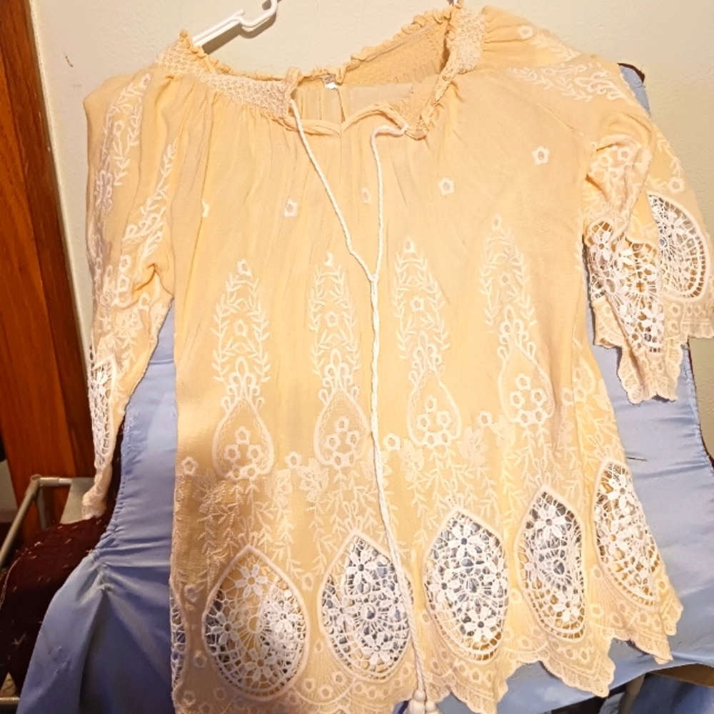 Coral Blouse
